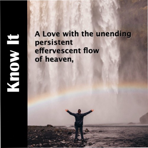 Spoken Word Poetry on the Love that cascades from God and motivates us