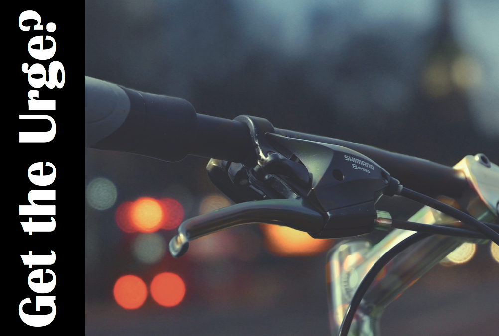 Riding Track Bike in night adventure.